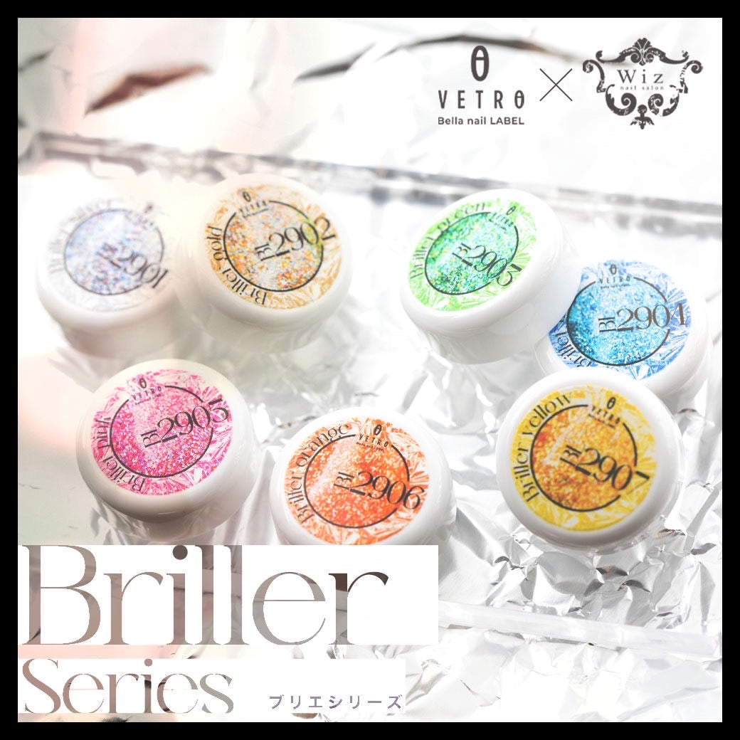 VETRO Bella nail LABEL Collaboration | BL2901-2907 Brillerシリーズ全7色セット