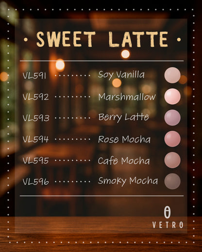 【セット商品】"Sweet Latte"6色(VL591-VL596)セット(通常パッケージ)