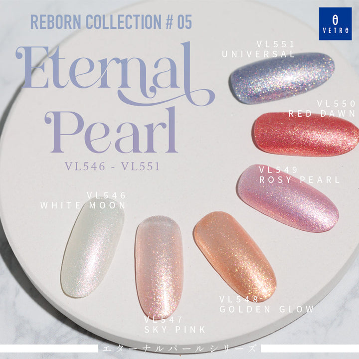 VETRO No.19 | VL546-551 Eternal Pearlシリーズ全6色セット（通常パッケージ）